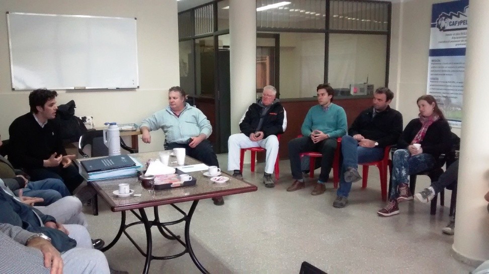 Visita del Ministerio de Producción de la Nacióny ADIMRA a la CAFyPEL