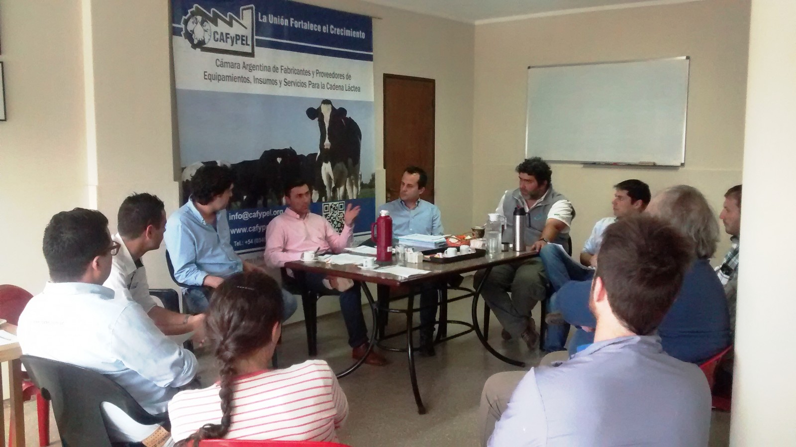 El Subsecretario de Comercio Exterior de Santa Fe se reunió con los asociados de la CAFyPEL