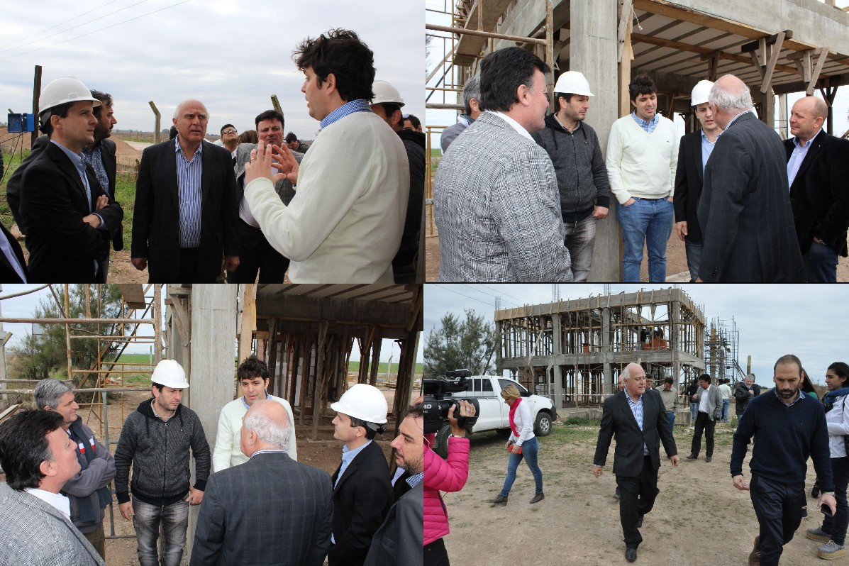 El Gobernador de la Provincia de Santa Fe visitó la obra del Centro Tecnológico de CAFyPEL