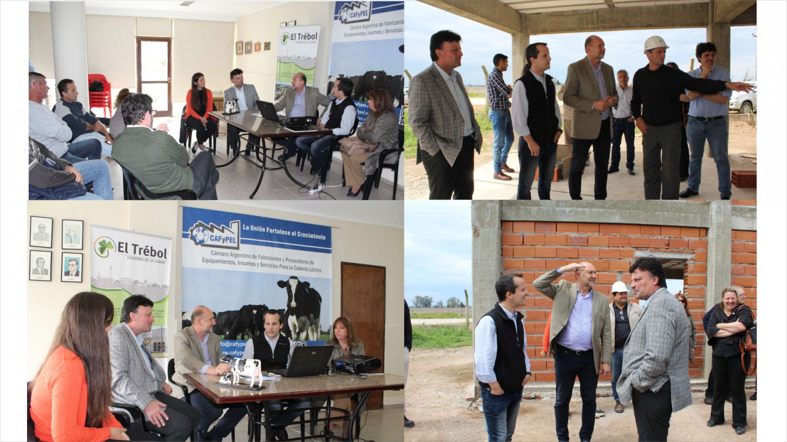 El Senador Nacional por la Provincia de Santa Fe, Omar Perotti, se reunió con los asociados de la CAFyPEL y visitó su Centro Tecnológico