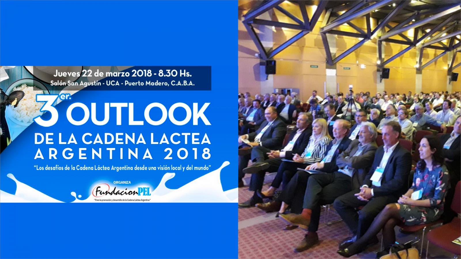 CAFyPEL participó del 3er Outlook de la Cadena Láctea Argentina