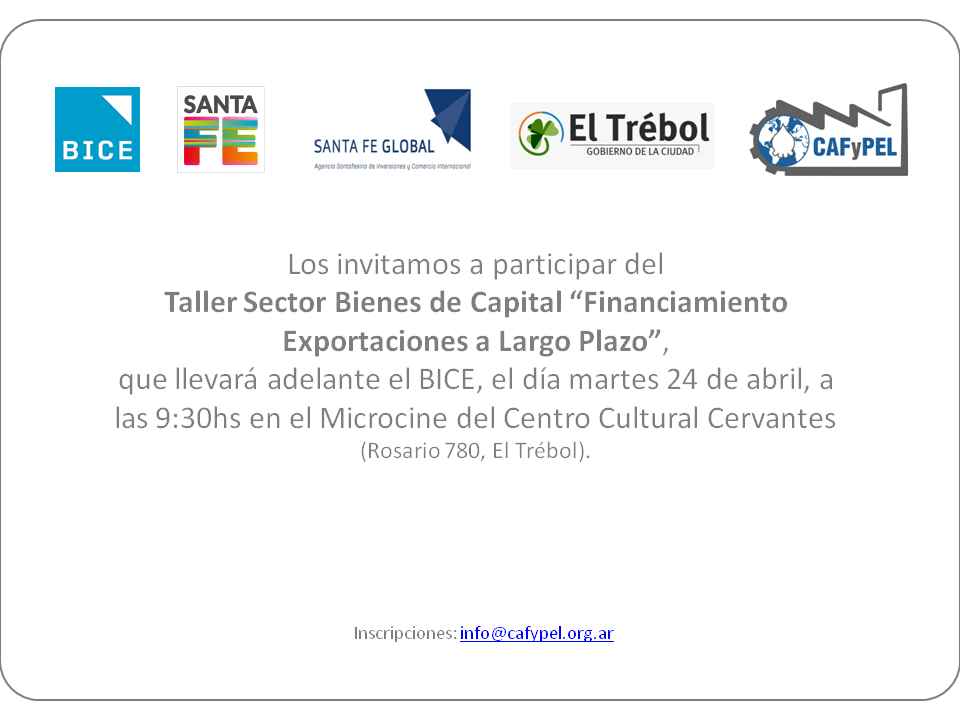 Capacitaciones 2018: Financiamiento de Exportaciones a largo plazo