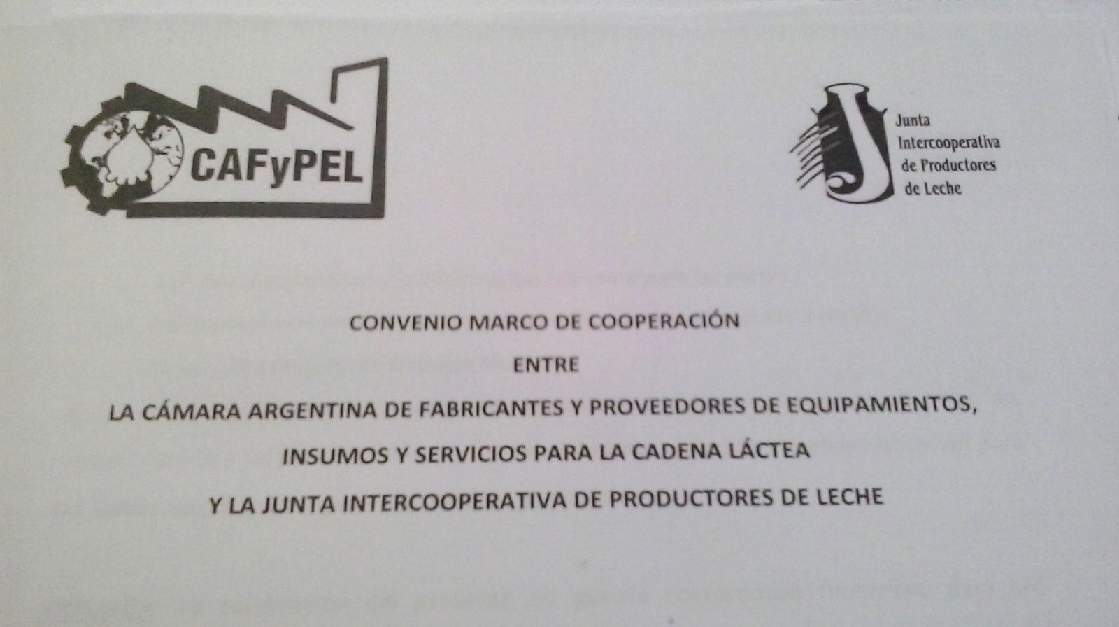 La CAFyPEL y la JIPL firman Convenio Marco de Colaboración