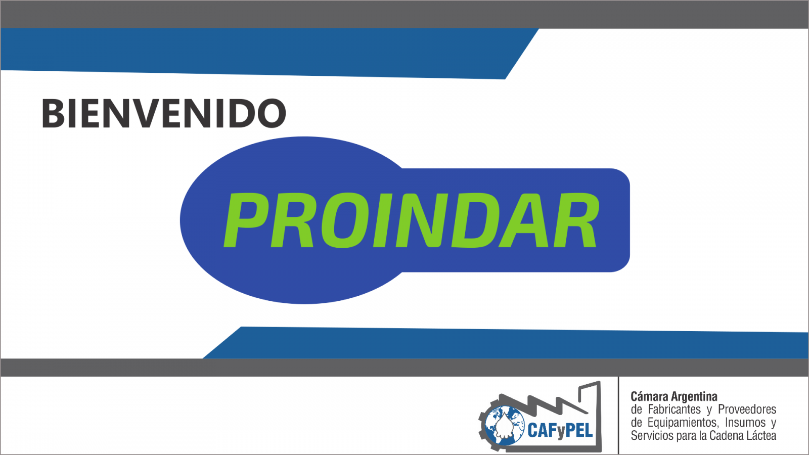 Bienvenida PROINDAR