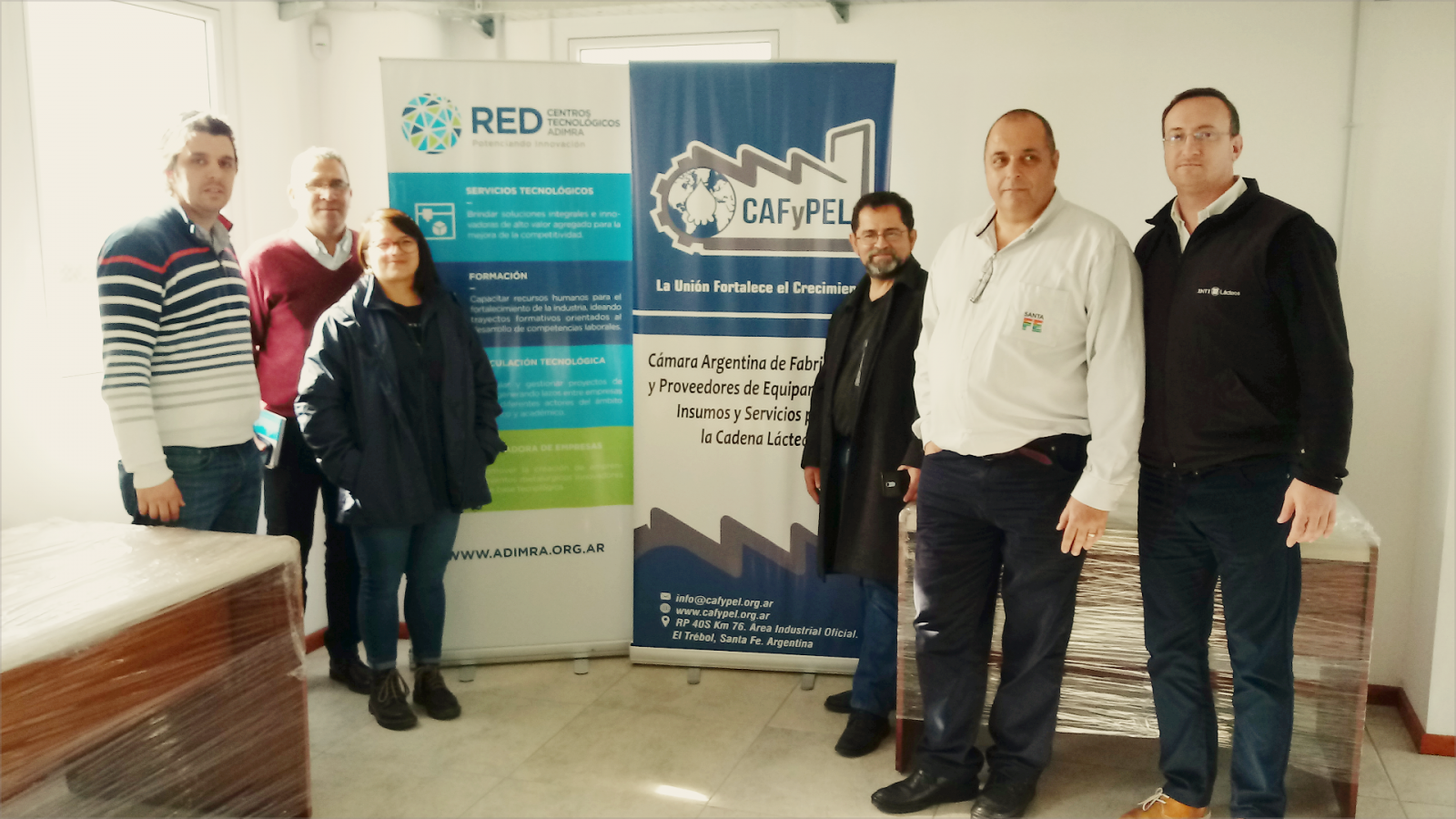 Visita del INTI Lácteo y el Ministerio de Industrias y Productividad de Ecuador