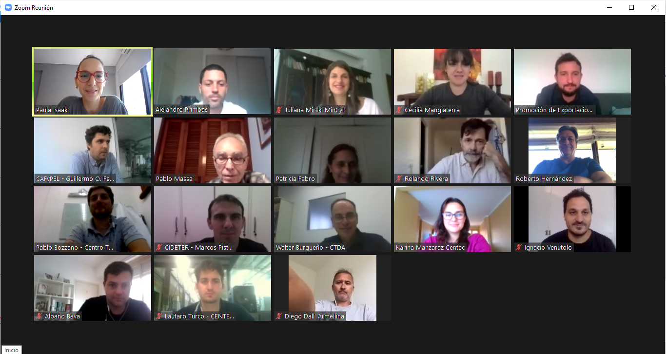 Participamos de la 1er reunion de la RED CEN-TEC