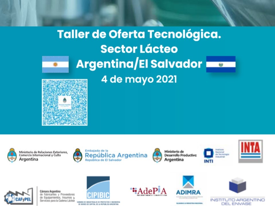 Convocatoria: Taller de Oferta Tecnológica sobre el Sector Lácteos - El Salvado.
