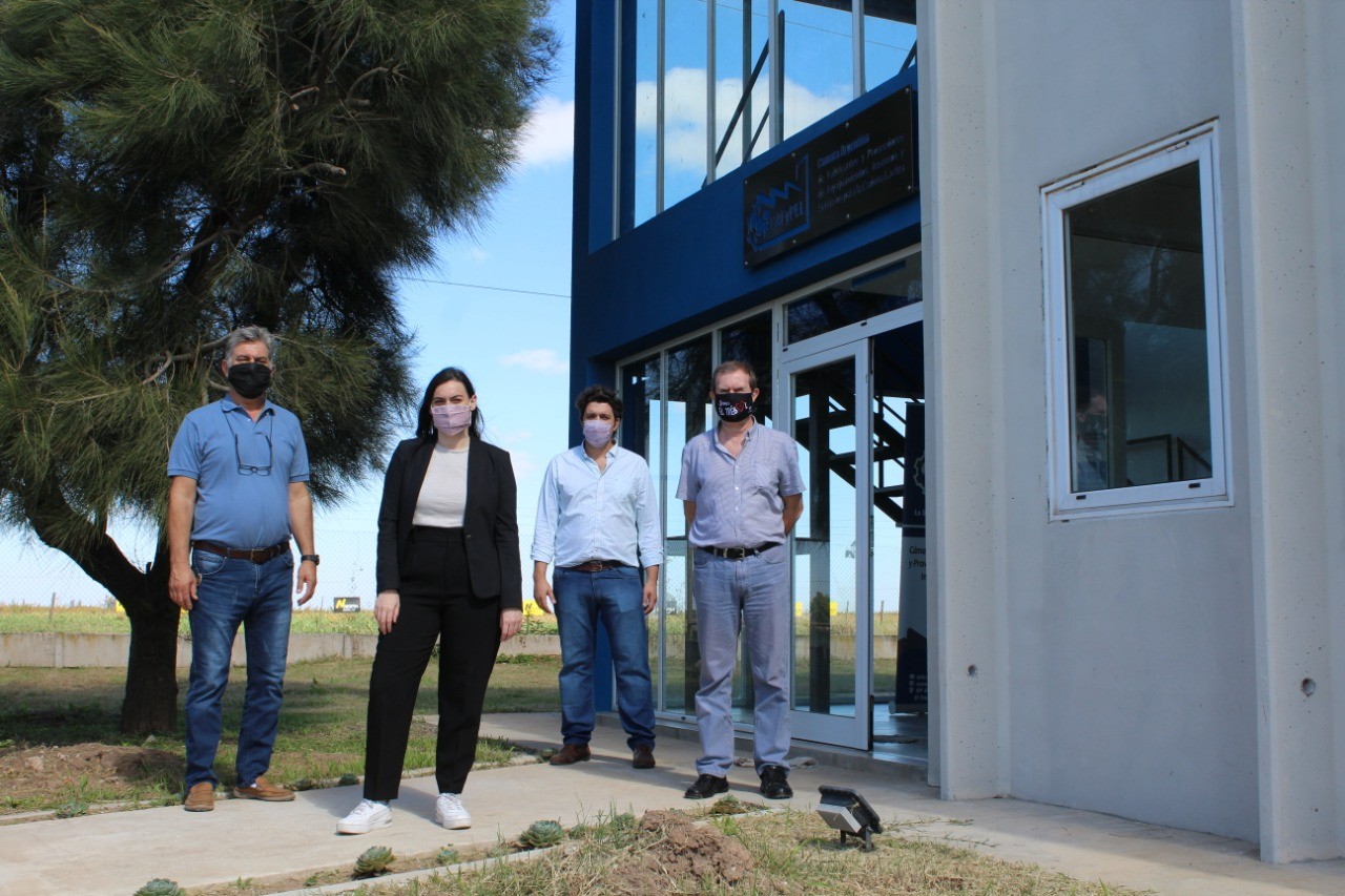 Visita de la Secretaria de Ciencia, Tecnología e Innovación de la Provincia de Santa Fe