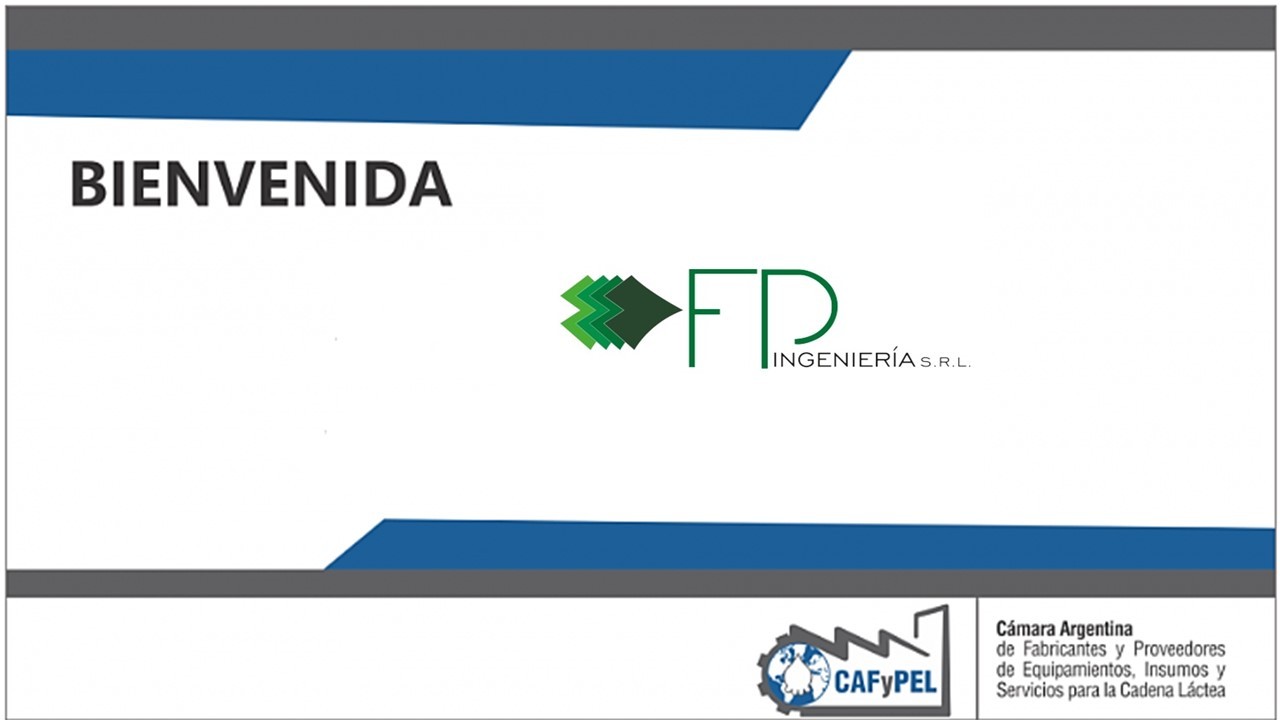 Bienvenida FP INGENIERÍA S.R.L.