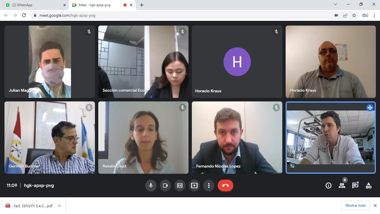 Reunión de planificación de la Misión Técnica-Comercial a Colombia
