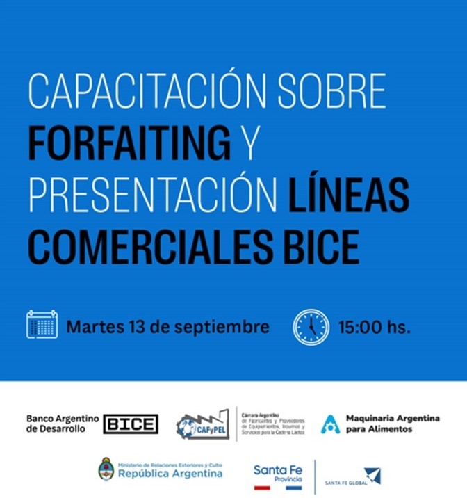 Capacitación: FORFAITING Y BANCOS CALIFICADOS - BICE