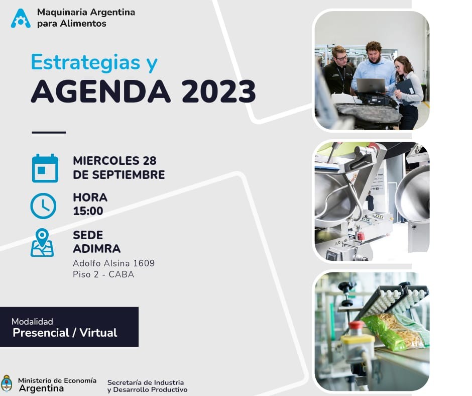 Estrategias y Agenda 2023 - MARCA SECTORIAL: Maquinaria Argentina para Alimentos