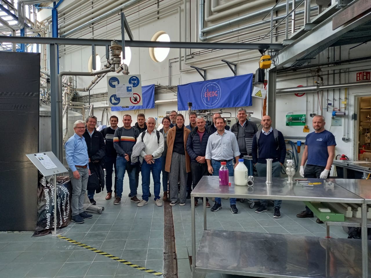 Visita al Laboratorio autorizado por EHEDG en Alemania