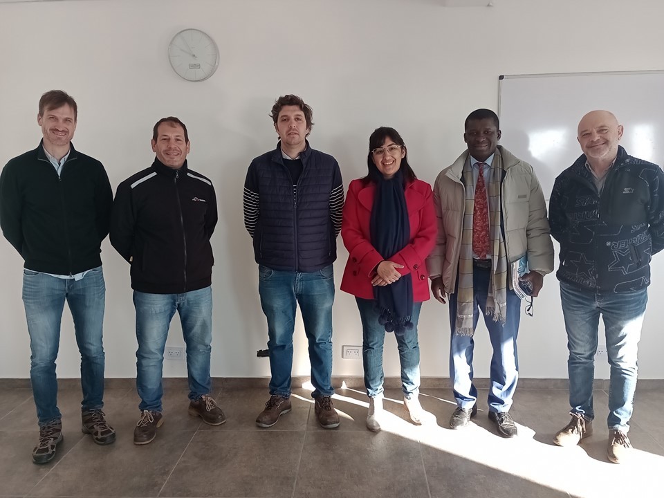 Recibimos la visita de funcionario de Mozambique