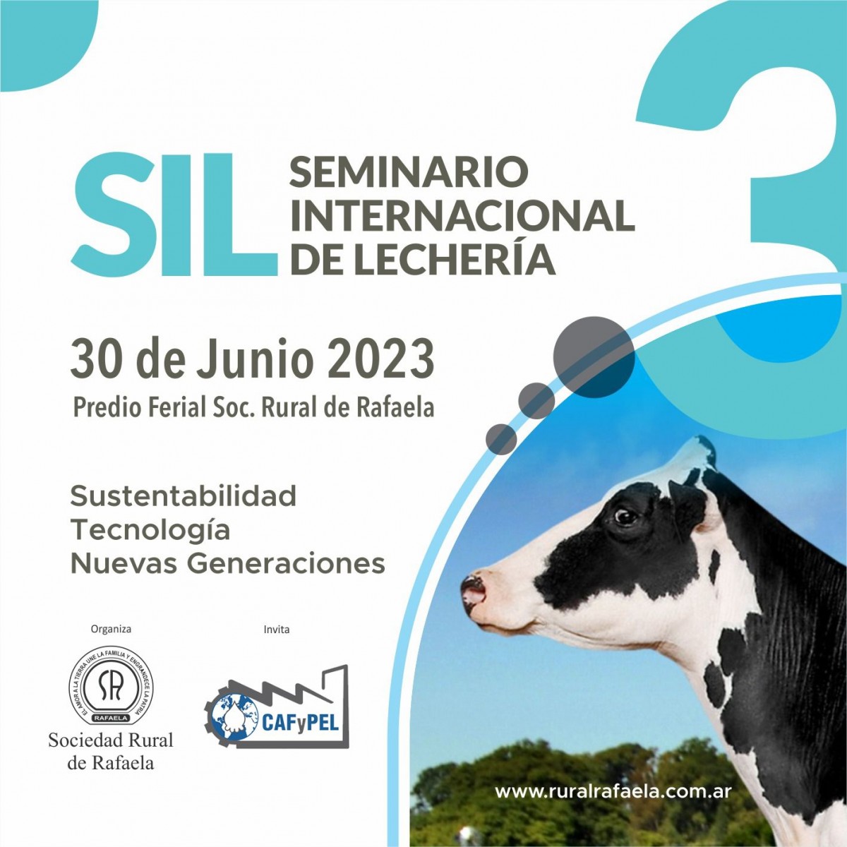 Invitamos al 3° Seminario Internacional de Lechería