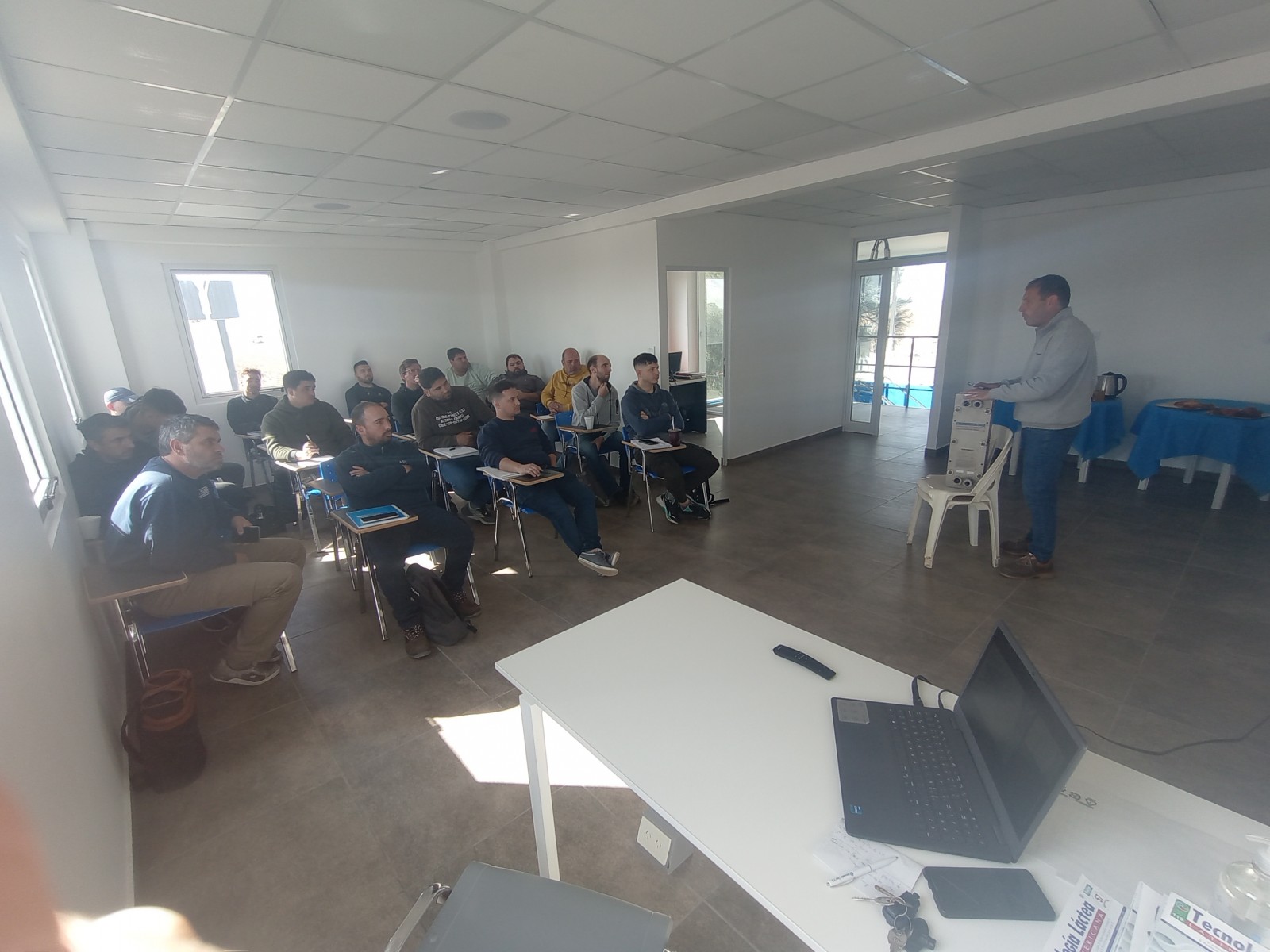Dictado de clase Modulo Intercambiador de Calor a Placas