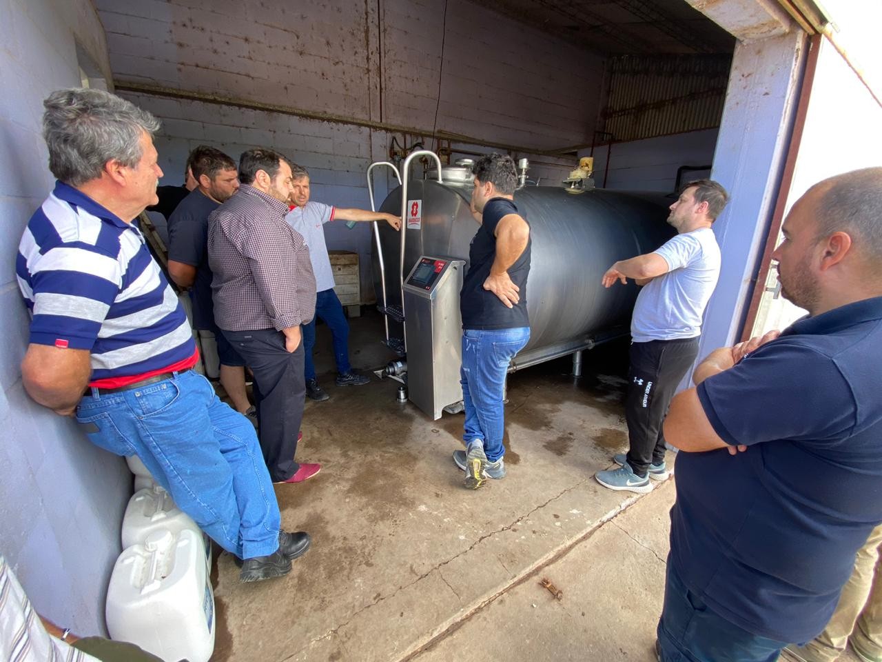 Ultima clase del Modulo Tanque Refrigerador de Leche de la DIPLOMATURA