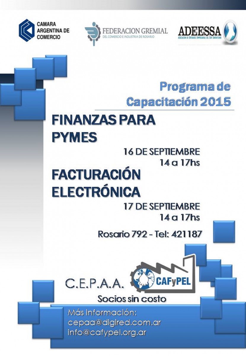 CAFyPEL brinda nuevos cursos para sus asociados