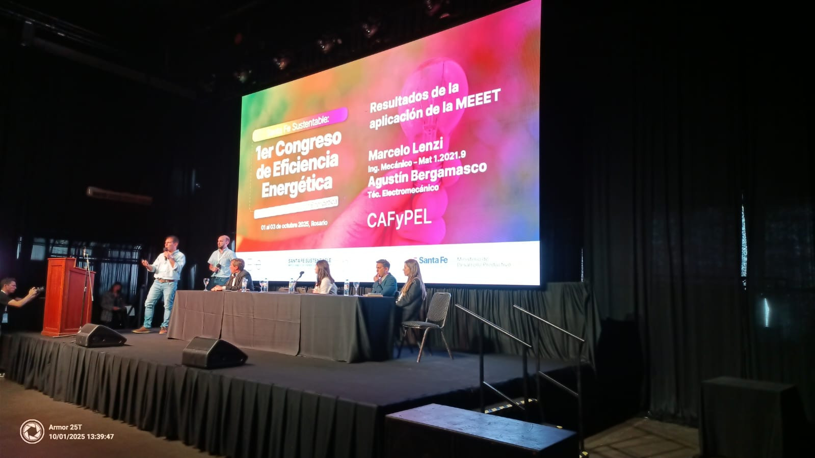 Expusimos en el 1er Congreso de Eficiencia Energética