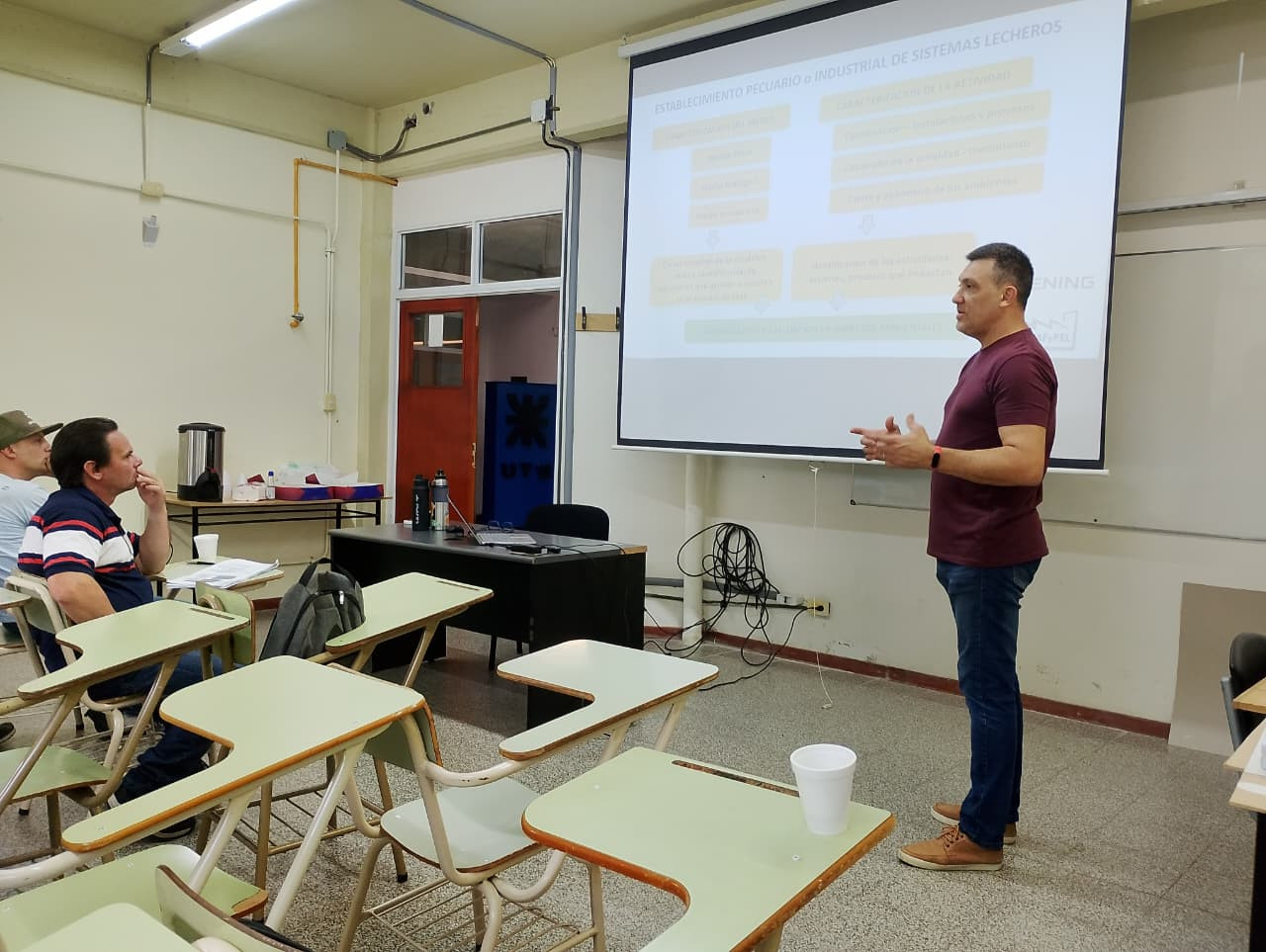 Ejecutamos el Modulo 3.1 GESTION DE EFLUENTES de la DIPLOMATURA para INDUSTRIA LACTEA