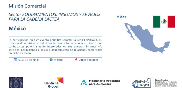 📣 Convocatoria: Misión Comercial a México