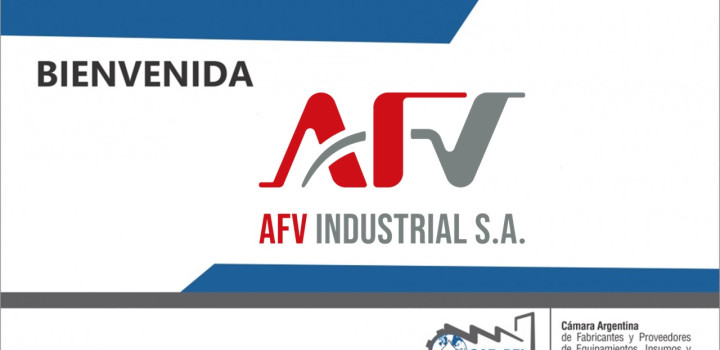 Bienvenida AFV INDUSTRIAL S.A.