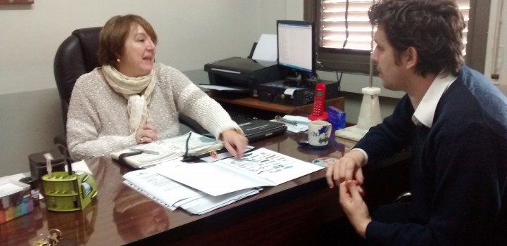 Reunión con autoridades de la Escuela de Educación Técnica Nº 343 “Martín M. de Güemes”