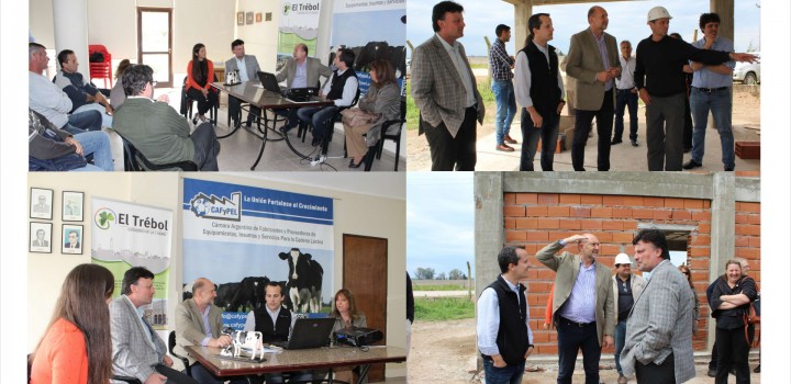 El Senador Nacional por la Provincia de Santa Fe, Omar Perotti, se reunió con los asociados de la CAFyPEL y visitó su Centro Tecnológico