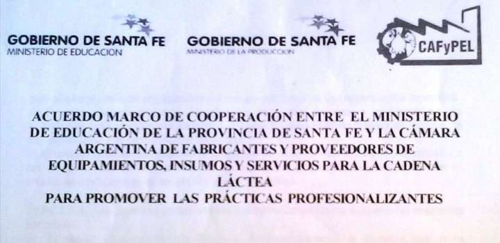La CAFyPEL y el Ministerio de Educación de la Provincia de Santa Fe firman Acuerdo Marco de Cooperación