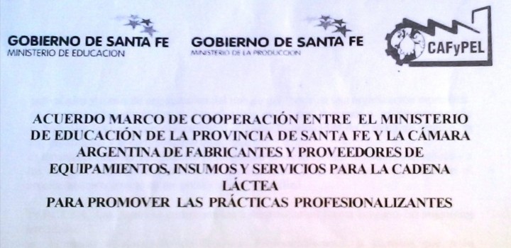 La CAFyPEL y el Ministerio de Educación de la Provincia de Santa Fe firman Acuerdo Marco de Cooperación