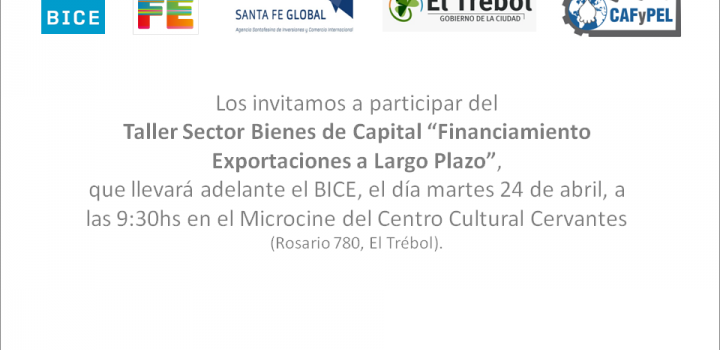 Capacitaciones 2018: Financiamiento de Exportaciones a largo plazo