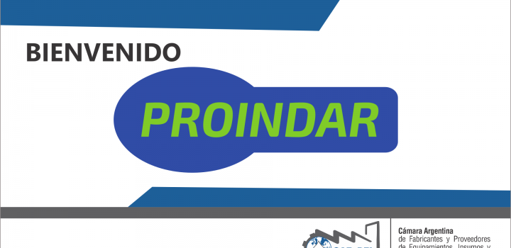 Bienvenida PROINDAR