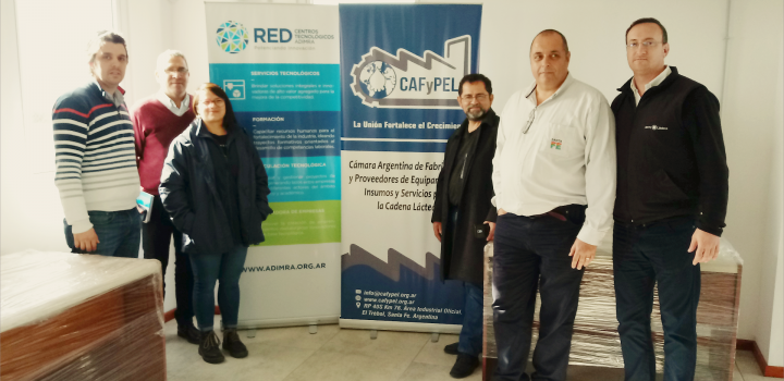 Visita del INTI Lácteo y el Ministerio de Industrias y Productividad de Ecuador