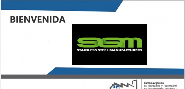 Bienvenida STAINLESS STEEL MANUFACTURERS S.R.L.