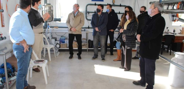 Visita del Ministro de Producción, Ciencia y Tecnología de Santa Fe