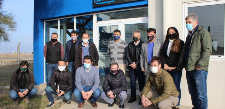 Visita del Director Nacional de Lechería