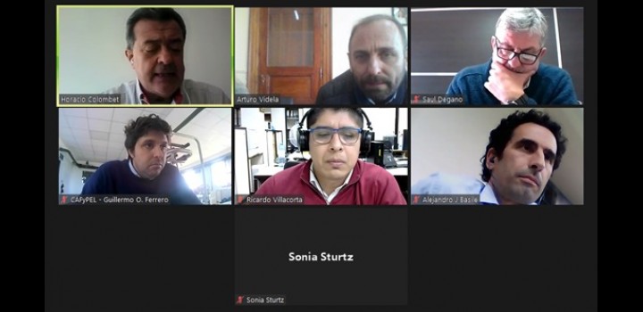 Reunión con Director Nacional de Lechería y Repessentantes de la Banca Empresa del BNA