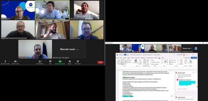 Finalizamos las reuniones de trabajo Norma IRAM N°8034: Equipos Pasteurizadores