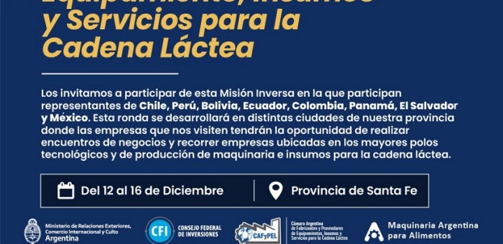 V Misión Comercial Inversa de CAFyPEL