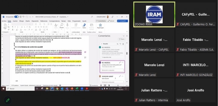 Avanzamos con la concepcion de la Norma IRAM: Equipos para pasteurizar