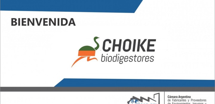 Bienvenida CHOIKE BIODIGESTORES
