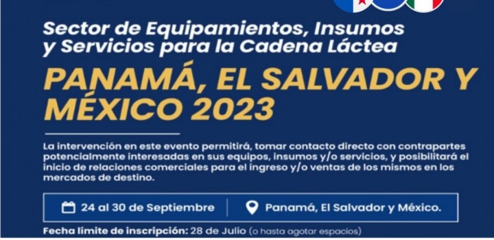 CONVOCATORIA: Misión Comercial a Panamá, En Salvador y Mexico