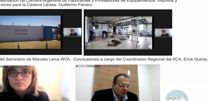 Expusimos en el Seminario sobre políticas publicas de Argentina para la producción lechera