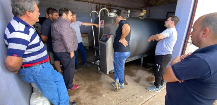 Ultima clase del Modulo Tanque Refrigerador de Leche de la DIPLOMATURA