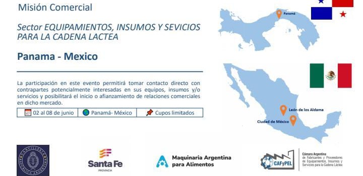 Convocatoria: Mision Comercial a Panama y Mexico.