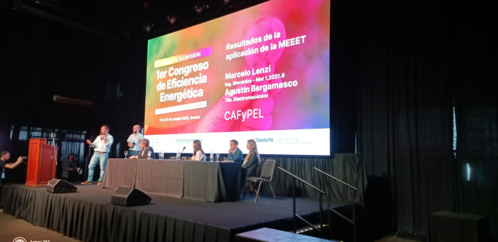 Expusimos en el 1er Congreso de Eficiencia Energética